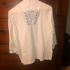 Cute embroidered top